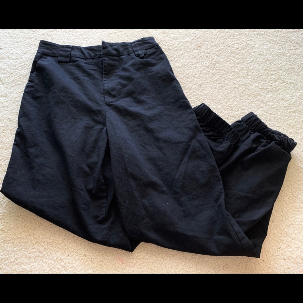 Black cargo pants
